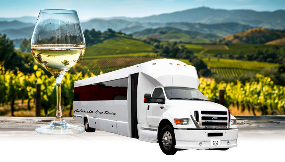 bayarea wine tour party bus rental